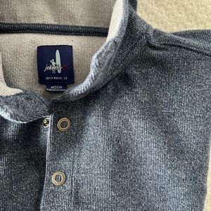 Johnnie-O 1/4 button up sweater